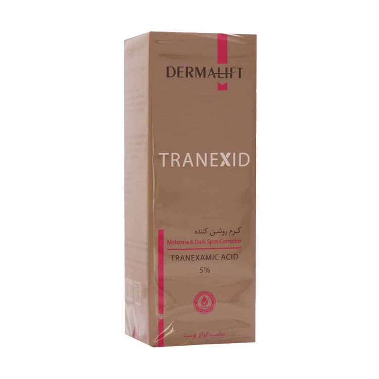کرم روشن کننده ترنکسید درمالیفت (حاوی ترانگزامیک اسید 5 درصد) حجم 40 میل