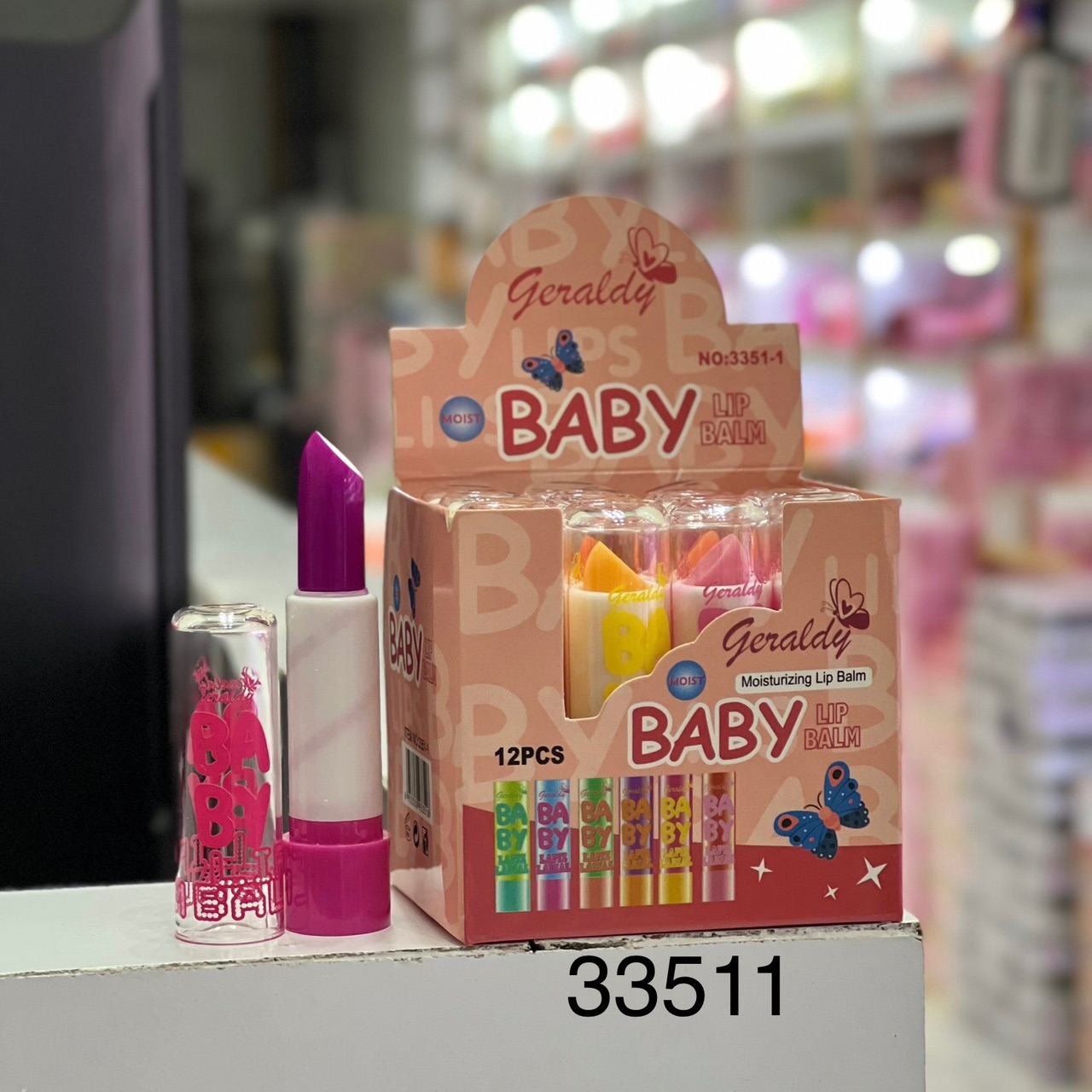 لیپ  بالم حرارتی  { تغییر رنگ طبیعی لب }   LIP Balm