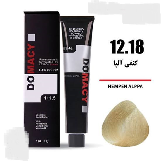 رنگ مو دوماسی حجم 120 میل