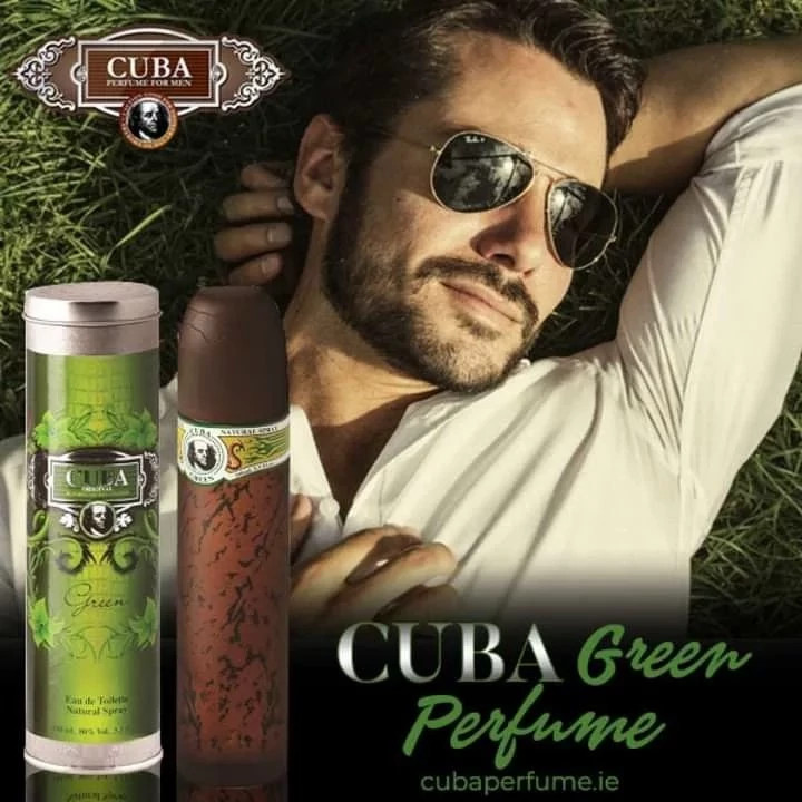 عطر مردانه کوبا گرین Cuba Green حجم 100 میلی لیتر