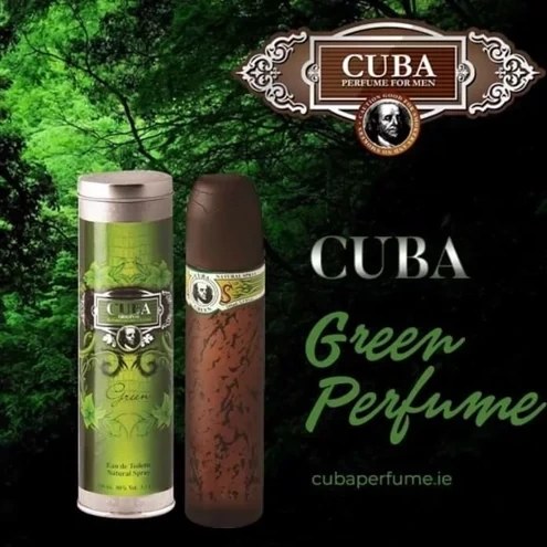 عطر مردانه کوبا گرین Cuba Green حجم 100 میلی لیتر