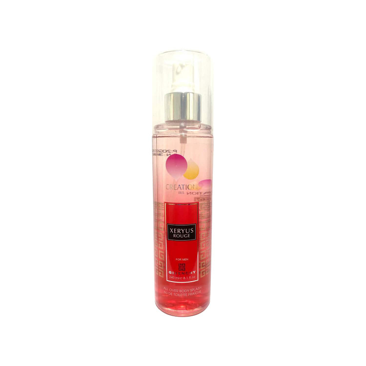 بادی اسپلش مردانه کریشن آیریس Creation Iris مدل Givenchy Xeryus Rouge حجم 240 میلی لیتر