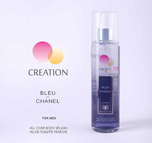 بادی اسپلش مردانه کریشن آیریس مدل بلو چنل (BLEU DE CHANEL) حجم 240 میلی لیتر