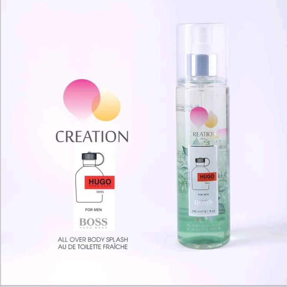 بادی اسپلش مردانه کریشن رایحه هوگو بوس (Hugo Boss) حجم 240 میلی لیتر