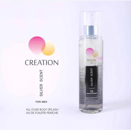 بادی اسپلش مردانه مدل Silver Scent حجم 240 میلی لیتر کریشن آیریس
