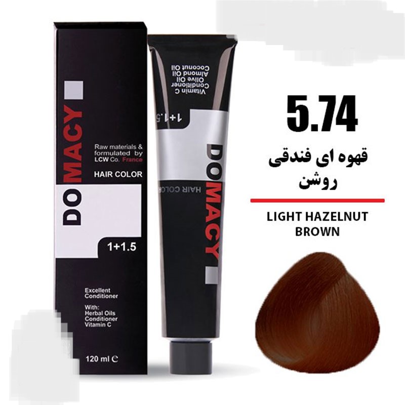 رنگ مو دوماسی حجم  120 میل