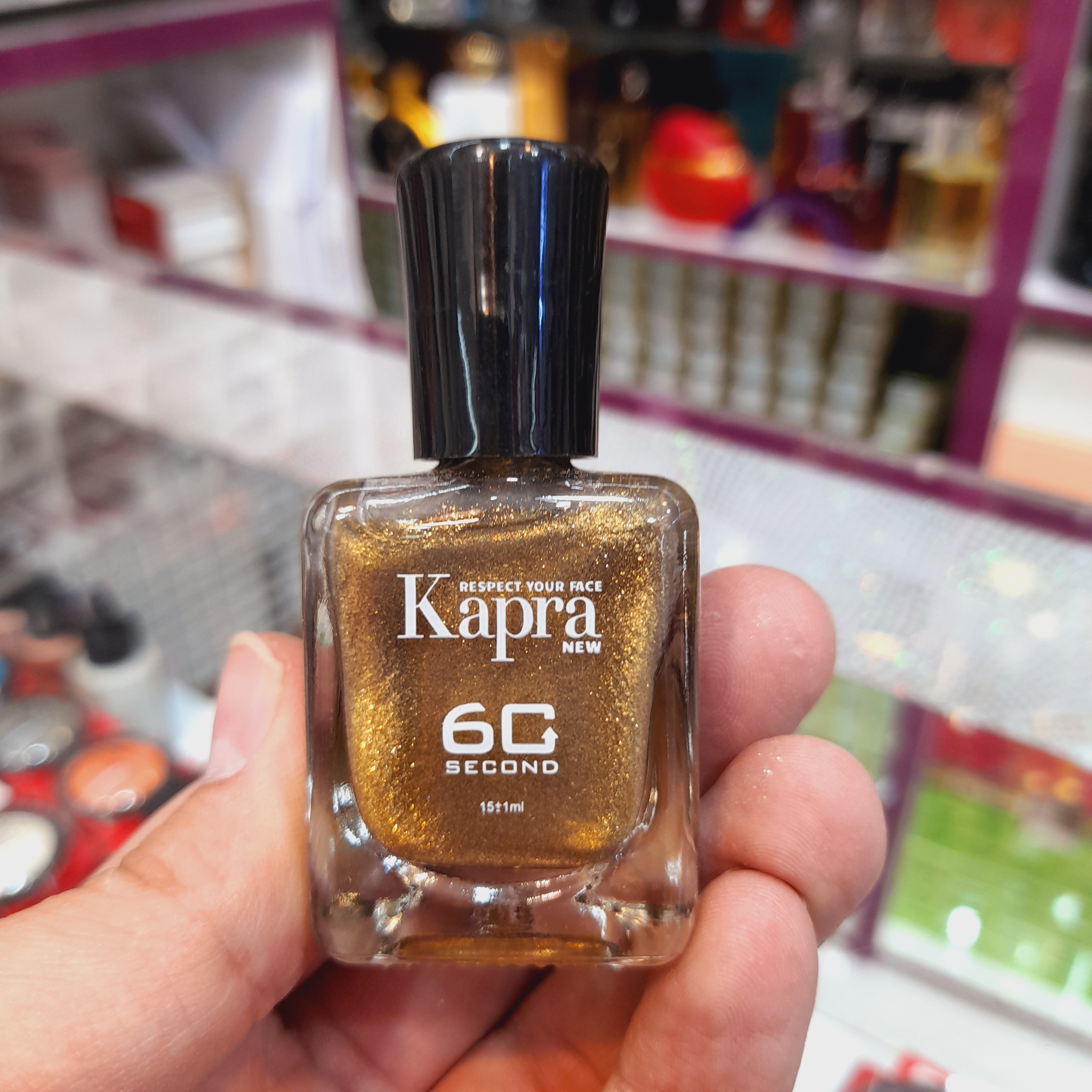 لاک ناخن کاپرا 080