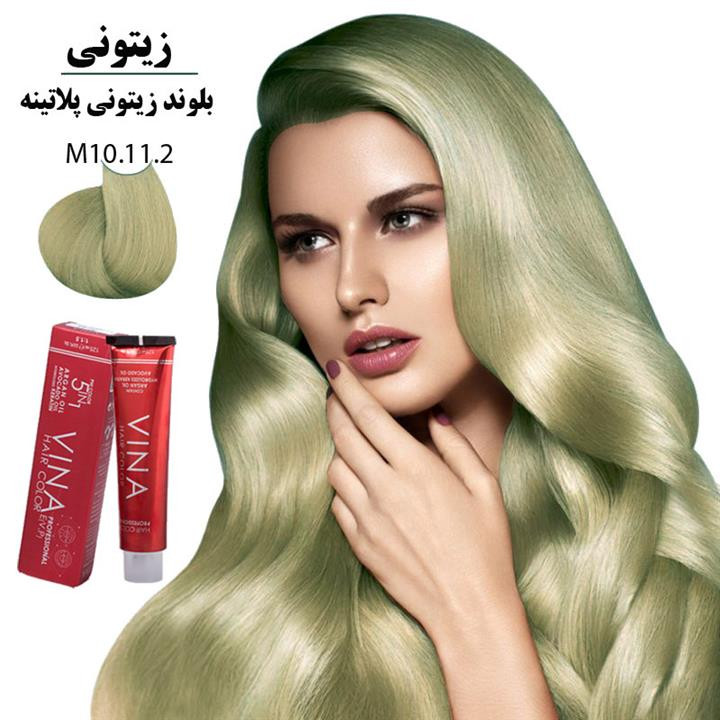 رنگ مو سالنی وینا حجم 125 میل
