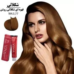 رنگ مو سالنی وینا حجم 125 میل