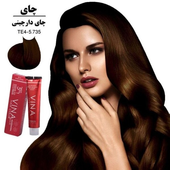 رنگ مو سالنی وینا حجم 125 میل