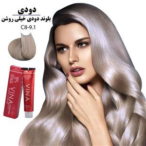 رنگ مو سالنی وینا حجم 125 میل