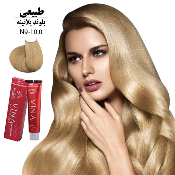 رنگ مو سالنی وینا حجم 125 میل