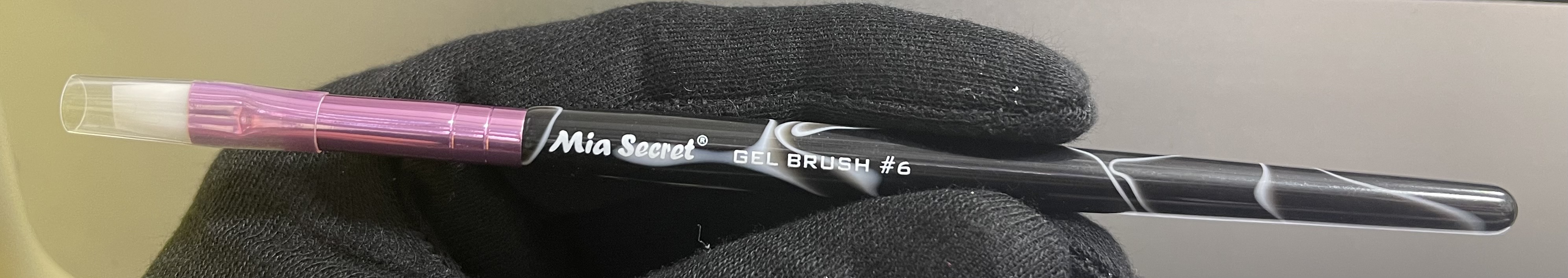 قلم ژل  GEL BRUSH   سایز 6  موی طبیعی اصلی سمور